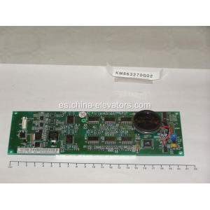 KM863270G02 Red Dot Matrix Tablero para ascensores Kone